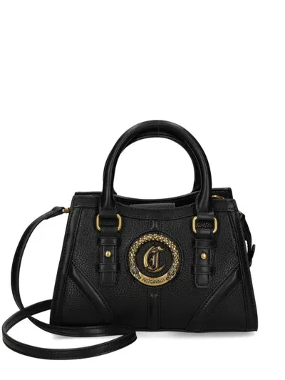 Just Cavalli Range Circle Mini Bag In Black