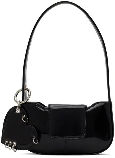 Justine Clenquet Black Dylan Patent Bag