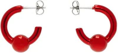 Justine Clenquet Red Sam Earrings