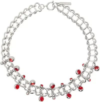 Justine Clenquet Silver Mindy Choker