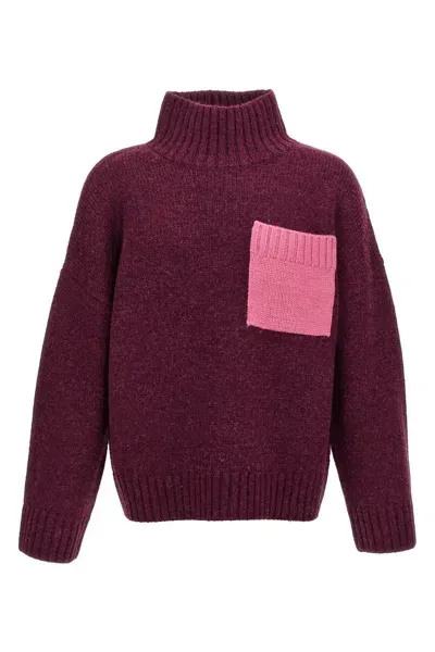 Jw Anderson J.w.anderson Men 'patch Pocket' Sweater In Multicolor