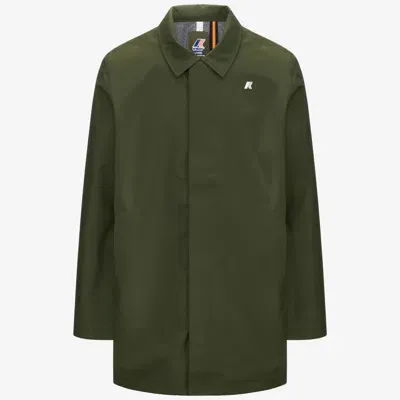 K-way Benny Bonded Jersey In Green