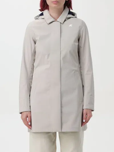 K-way Coat  Woman Color Beige