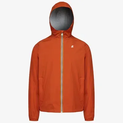 K-way Jack  Stretch Nylon Jersey In Orange