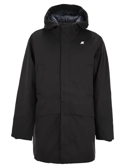 K-way K Way Jarno Waterproof Jacket With Hood In Schwarz