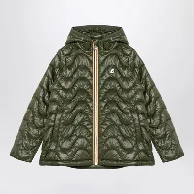 K-way Kids' Madlaine Dark Green Jacket