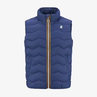 K-way P. Valen Quilted Warm In Blue