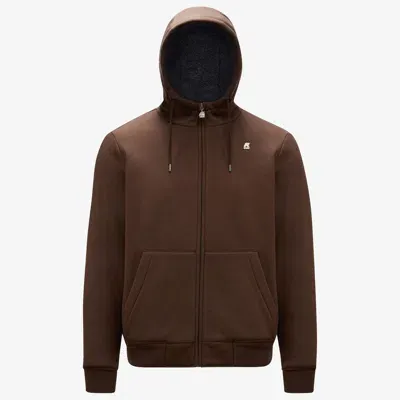 K-way Quentin Orsetto Fleece In Brown