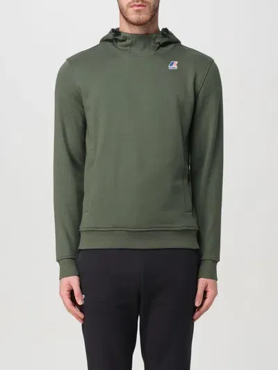 K-way Sweatshirt  Men Color Green In Grün