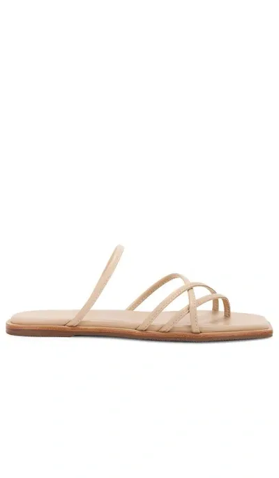 Kaanas Kapok Slide Sandal In 米色