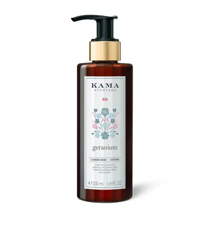 Kama Ayrveda Geranium Cleansing Cream In White