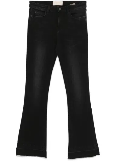 Kaos Bootcut Jeans In Black