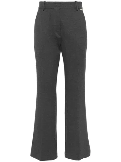 Kaos Logo-plaque Trousers In Grey