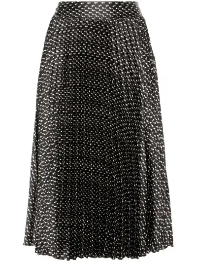 Kaos Polka Dot Skirt In Black