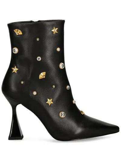 Karl Lagerfeld 95mm Debut Ankle Boots In Black