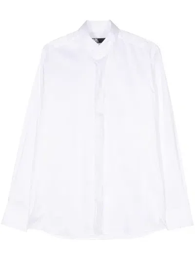 Karl Lagerfeld Classic-collar Shirt In White