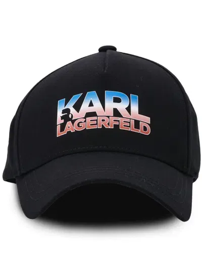 Karl Lagerfeld Base Cap In Black