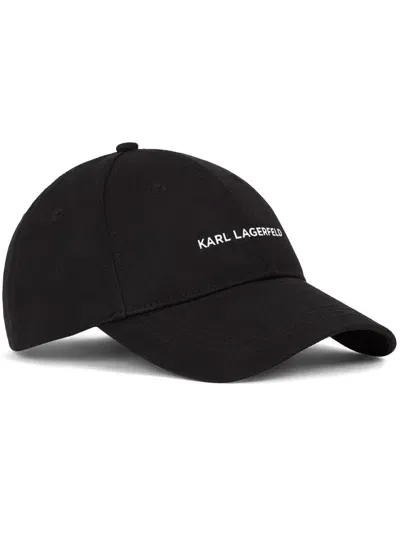 Karl Lagerfeld Essential Cap In Black