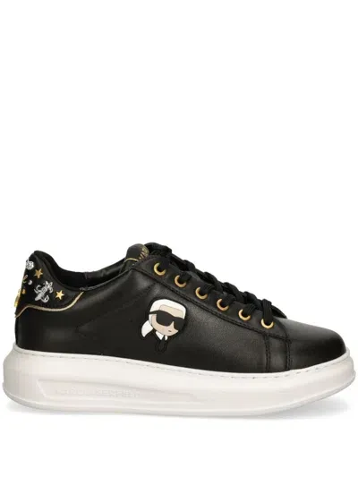 Karl Lagerfeld Ikonik Kapri Sneakers In Black