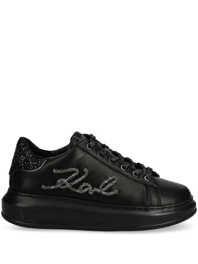 Karl Lagerfeld Kapri Sneakers In Black