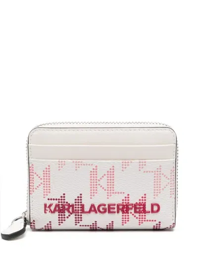 Karl Lagerfeld K/ikonik 2.0 Wallet In White