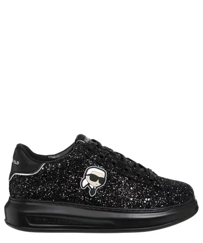 Karl Lagerfeld K/ikonik Kapri Sneakers In Black