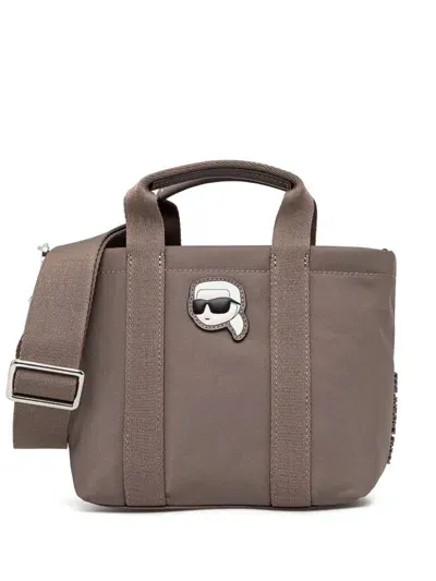 Karl Lagerfeld K/ikonik Tote Bag In Nude