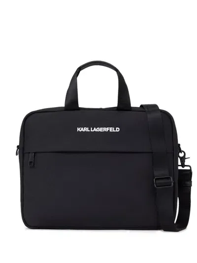 Karl Lagerfeld K/pass Briefcase In Blue