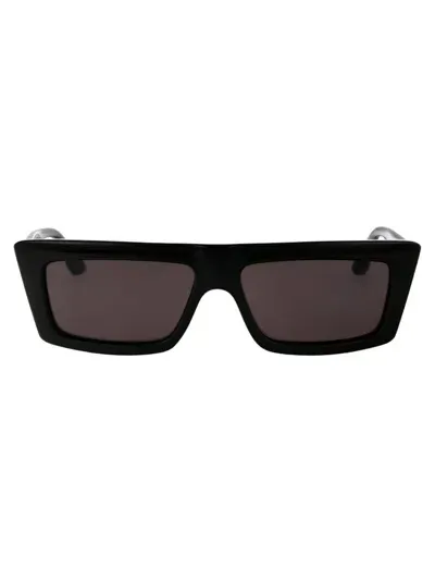 Karl Lagerfeld Rectangular Frame Sunglasses In Black