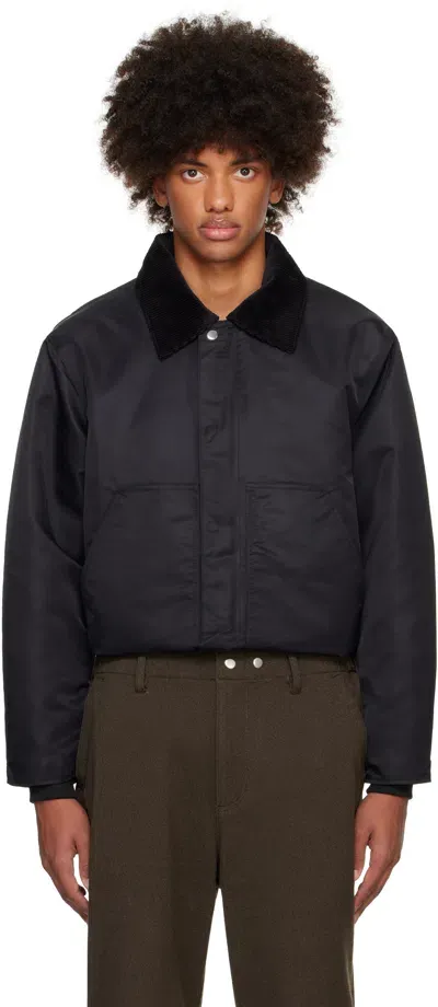 Karmuel Young Black Square Padded Jacket