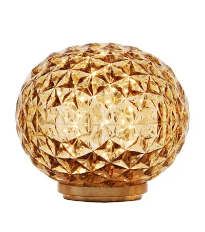 Kartell Mini Planet Table Lamp In Gold