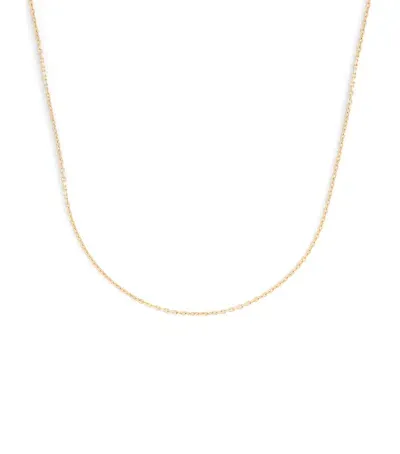 Katarina Tarazi Yellow Gold Classic Chain Necklace