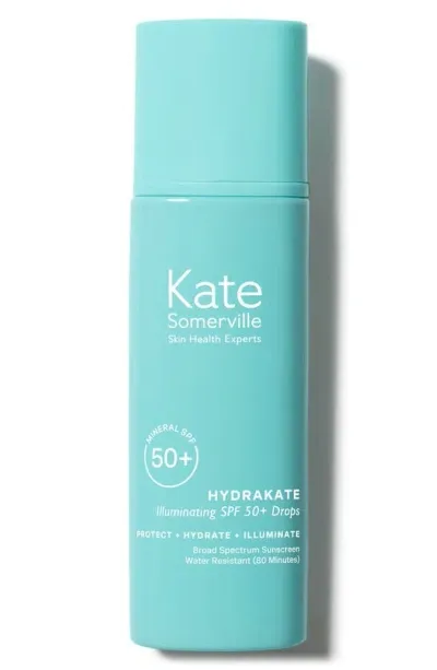 Kate Somerville Hydrakate Illuminating Sunscreen Spf 50+ Drops With Ectoin 1.7 oz / 50 ml In White