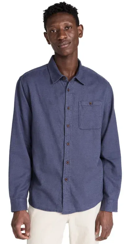 Katin Twiller Flannel Washed Blue