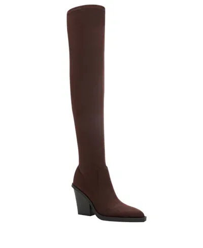 Katy Perry Women's Citygurl Over-the-knee Stretch Boots In Coffee