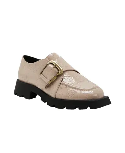 Katy Perry Women's Darling Buckle Flats In True Taupe