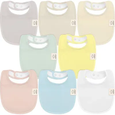 Keababies Kids'  8-pack Baby Drool Bibs In Dawn