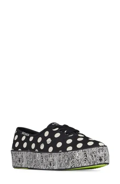 Keds Batsheva Platform Sneaker In Black Textil