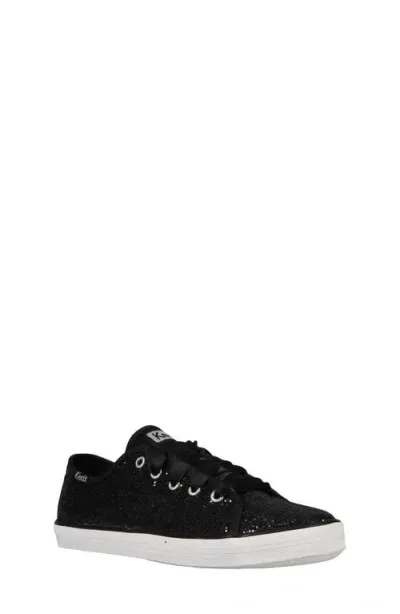 Keds ® Kids' Kickstart Celebrations Sneaker In Black Sparkle