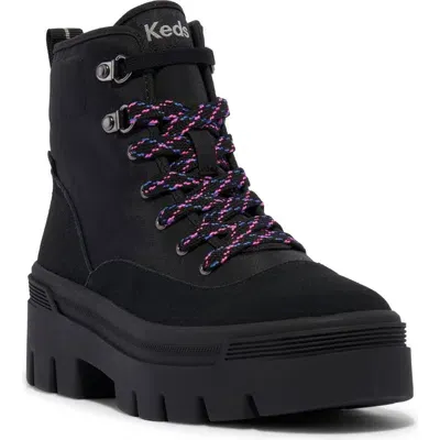 Keds ® Soho Combat Boot In Black