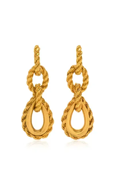 Kentshire Hermès 18k Yellow Gold Earrings