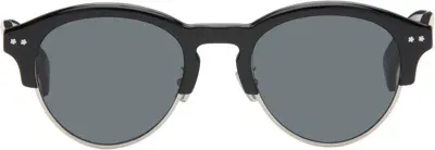 Kenzo Black Boke Flower Sunglasses In Gray