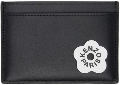 Kenzo Black  Paris Stamp Card Holder