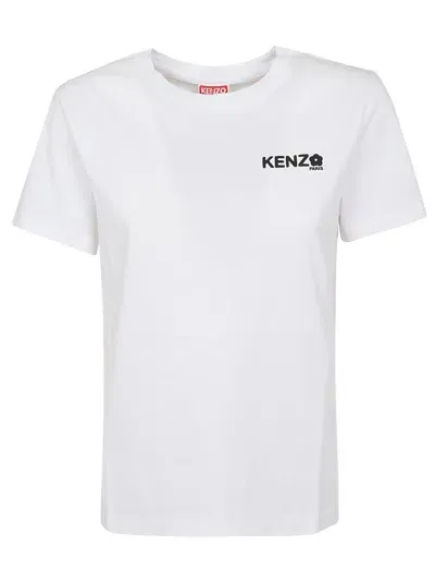 Kenzo Boke Flower Tee In White