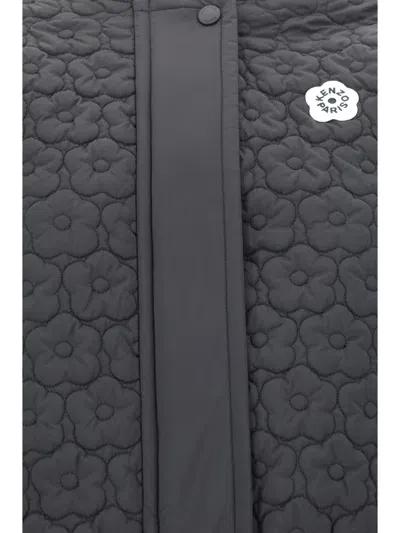 Kenzo Boke 2.0 Quilted Jacket In Gray