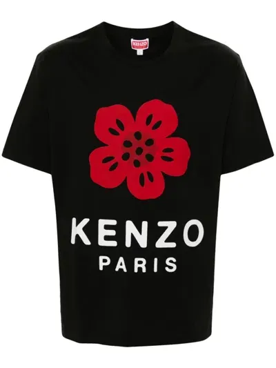 Kenzo Boke Flower T Shirt In Black