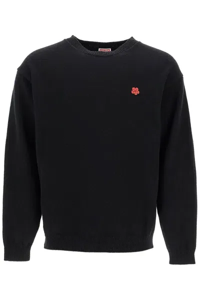 Kenzo "boke Flower Wool Pullover In Black