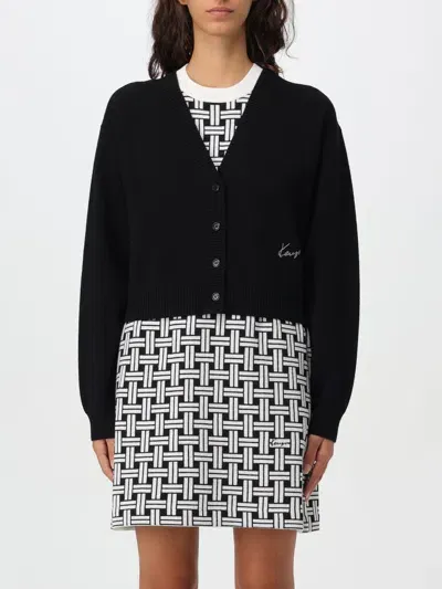 Kenzo Cardigan  Woman Color Black In Schwarz