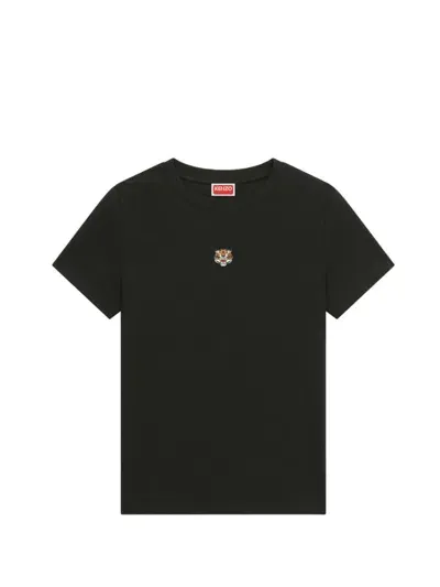 Kenzo Lucky Tiger Classic T-shirt In Black