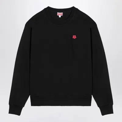 Kenzo Crewneck Sweatshirt With Logo In Black